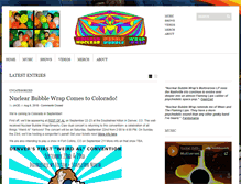 Tablet Screenshot of nuclearbubblewrap.com